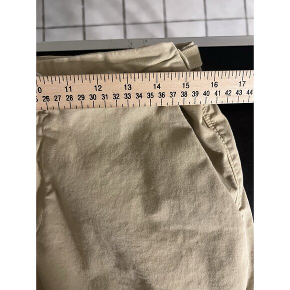 Psycho Bunny Shorts Mens 34 Khaki 9" Classic Chino Stretch Twill Outdoor Hiking - Picture 11 of 13